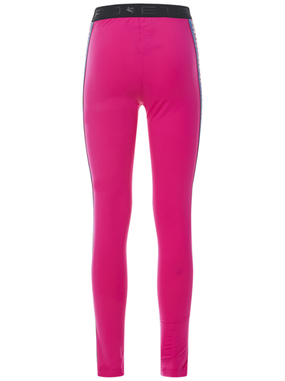 Etro Leggings With Logo In Pink