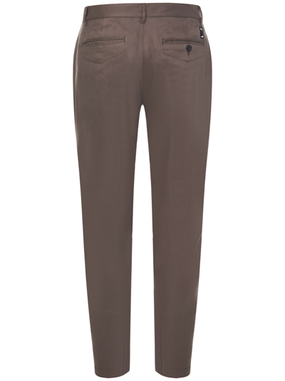 Shop Grifoni Trousers In Brown