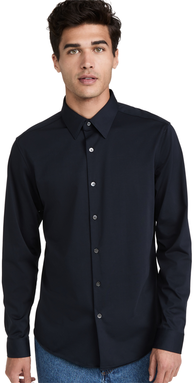 Shop Theory Sylvain Structured Shirt Eclipse