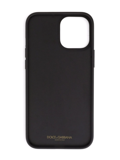 Shop Dolce & Gabbana Abstract Print Iphone Case In White