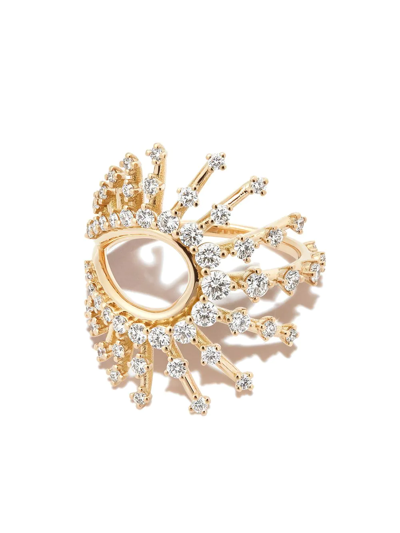 Fernando Jorge 18k Yellow Gold Brilliant Clarity Diamond Ring In Gold
