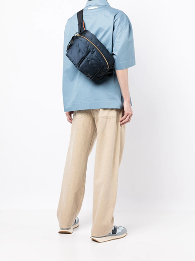 Shop Porter-yoshida & Co Tanker Waist Bag In Blau