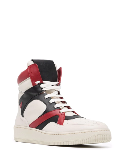 Shop Human Recreational Services Mongoose High-top Sneakers In Rot