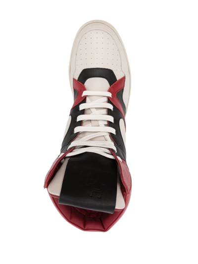 Shop Human Recreational Services Mongoose High-top Sneakers In Rot