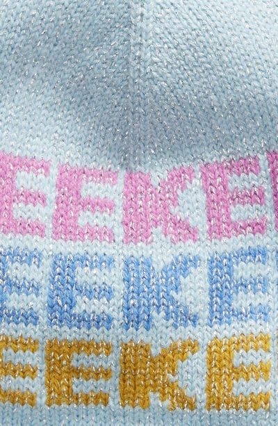 Shop Kate Spade Weekend Beanie In Sea Glass