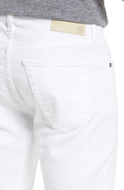 Shop Ag Tellis Slim Fit Jeans In White
