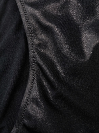 Balmain Two-piece Bikini Set In Black