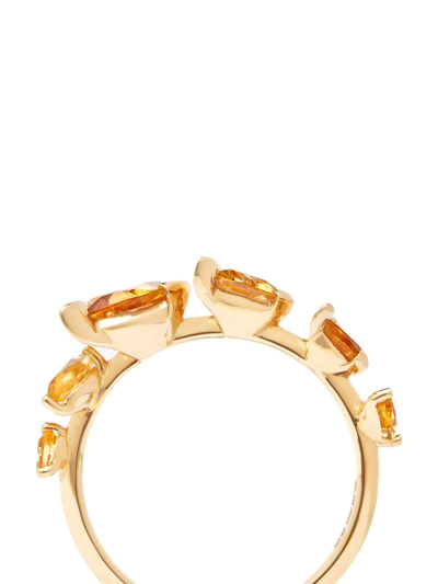 Fernando Jorge 18kt Yellow Gold Surrounding Citrine Ring In Gold