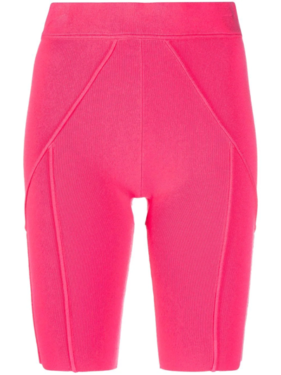 Shop Helmut Lang Mirco Bond Cycling Shorts In Pink
