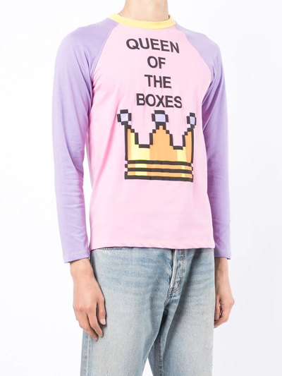 Natasha Zinko Graphic Print T-shirt In Rosa