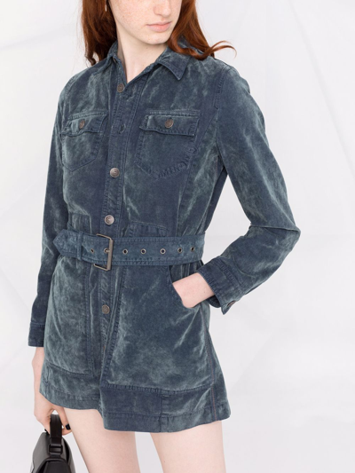 束腰风衣式连衣裙