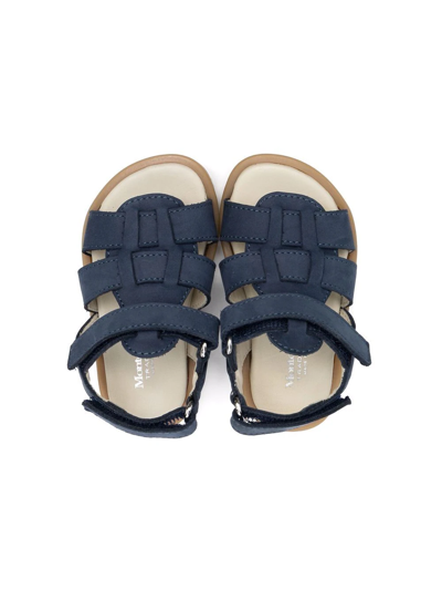 Shop Montelpare Tradition Open-toe Sandals In Blue