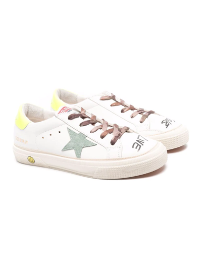 Shop Golden Goose Superstar Low-top Sneakers In White