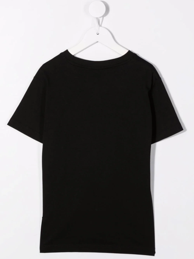 Vision Of Super Super Circus-print Short-sleeve T-shirt In Black