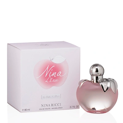 Shop Nina Ricci Nina Leau By  Edt Spray 2.7 oz (75 Ml) (w) In N,a