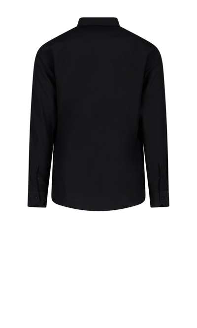 Fendi Logo-patch Button-up Shirt