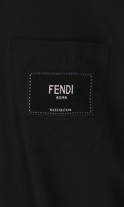 Shop Fendi Logo Shirt