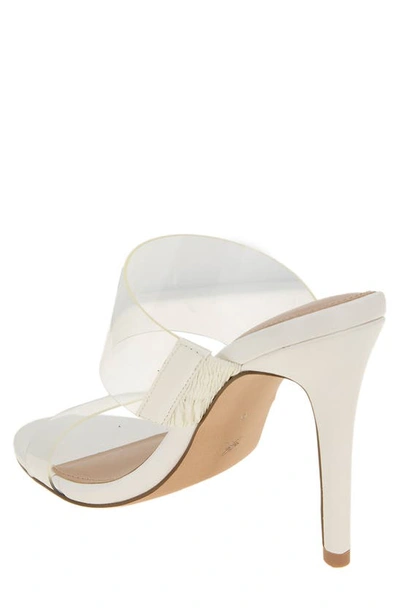 Shop Bcbg Jordie Sandal In White/ Clear