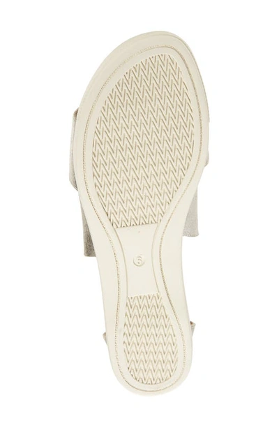 Shop Eileen Fisher Sport Platform Sandal In Platinum