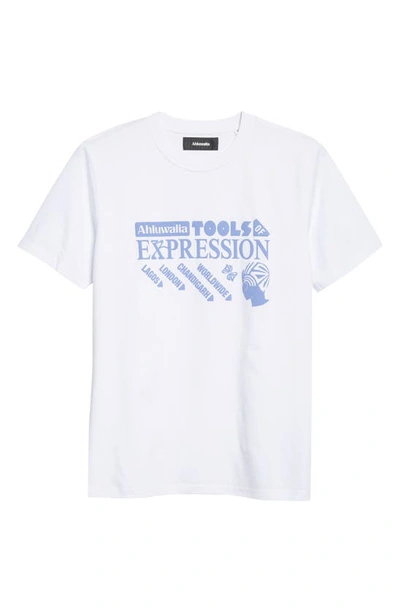 Shop Ahluwalia Tools Of Expression Graphic Tee In White