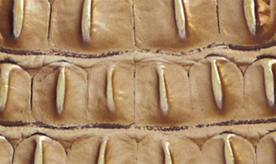 Shop Brahmin Veronica Melbourne Croc Embossed Leather Envelope Wallet In Teak