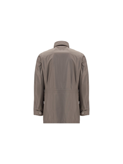 Shop Moorer Barber-gf Jacket In Grey