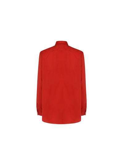 Shop Massimo Alba Uma Shirt In Spicy Orange