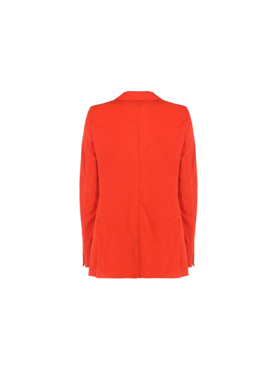 Shop Massimo Alba Matera Suit In Spicy Orange
