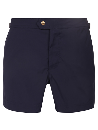 Shop Tom Ford Micro Compact Swim Shorts In Black