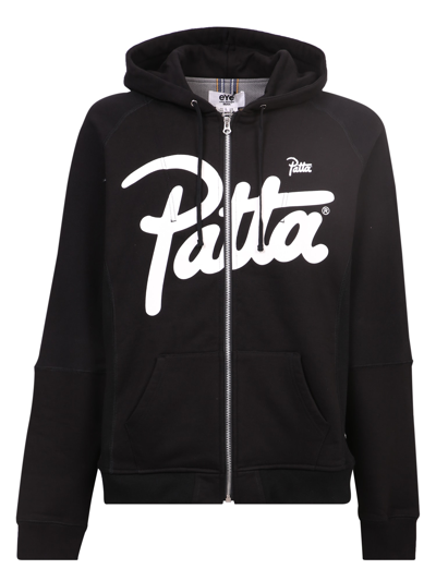 Shop Junya Watanabe Patta-print Hoodie In Multi