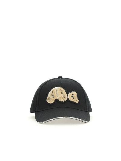 Shop Palm Angels Hats In Black Brown