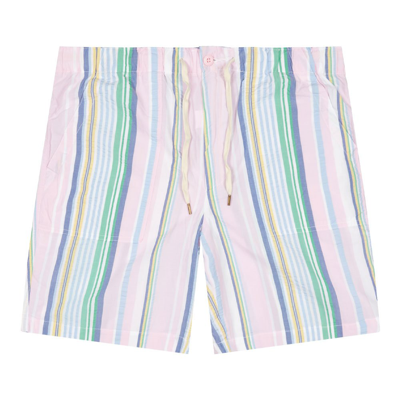 Shop Ralph Lauren Field Shorts In Pink