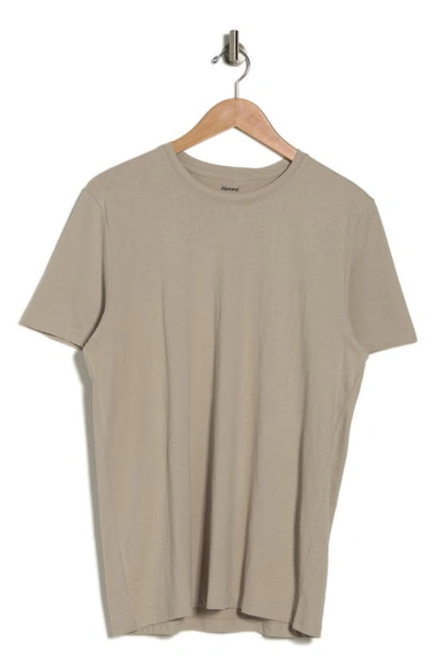 Shop Abound Short Sleeve Crewneck T-shirt In Grey Owl