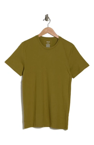 Shop Abound Short Sleeve Crewneck T-shirt In Olive Eyes