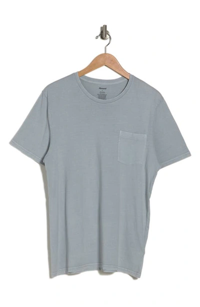 Shop Abound Pocket Acid Wash T-shirt In Blue Fog