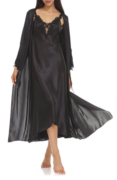 Shop Flora Nikrooz Stella Gown In Black