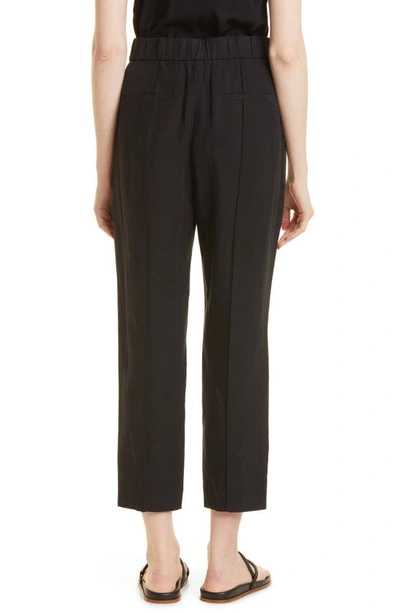 Kobi Halperin Addison Cropped Straight-leg Pants In Black