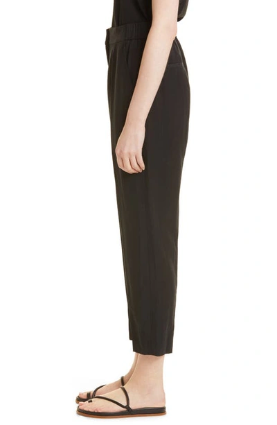 Kobi Halperin Addison Cropped Straight-leg Pants In Black