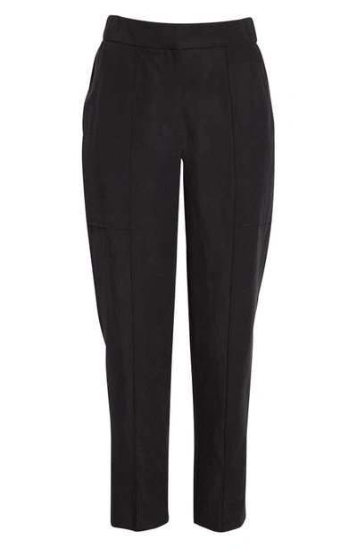 Kobi Halperin Addison Cropped Straight-leg Pants In Black
