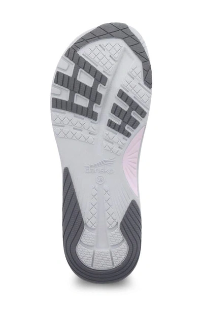 Shop Dansko Racquel Ankle Strap Sport Sandal In Sky Multi Webbing