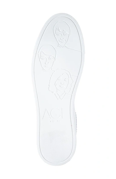 Shop Agl Attilio Giusti Leombruni Sade Perforated Sneaker In White