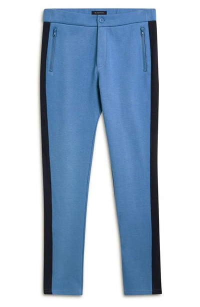 Shop Bugatchi Comfort Cotton Blend Pants In Slate