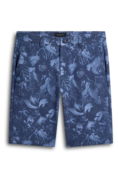 Shop Bugatchi Ooohcotton® Shorts In Indigo
