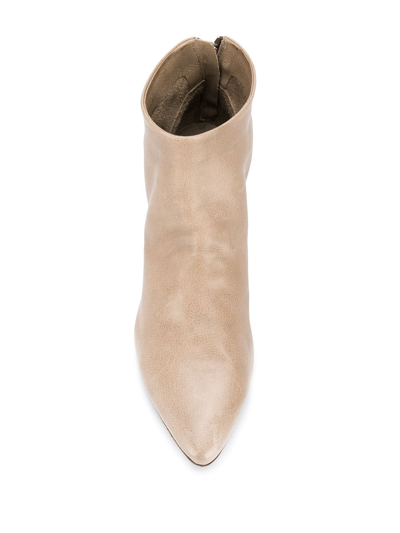 Officine Creative Jeannine Ankle Boots In Neutrals