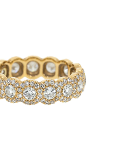 Inbar 18kt Rose Gold Diamond Eternity Ring In Gold