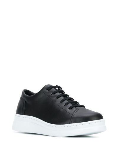 Shop Camper Lace-up Low-top Sneakers In Black