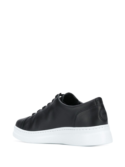 Camper Runner Up Platform Sneakers In Black