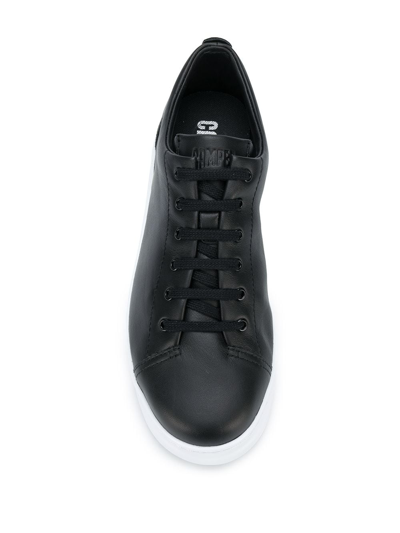 Camper Runner Up Platform Sneakers In Black