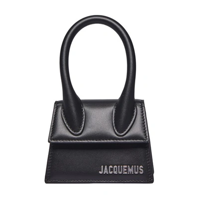 Shop Jacquemus Le Chiquito Homme Bag In Black