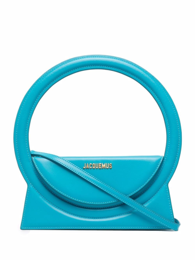 Shop Jacquemus Bag With Handle In Blue